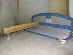 WOODEN BED guard for bunk bed or frame bed Timber bed....